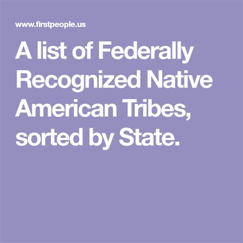 After the public comment period ends, the replacement names will go into effect. . List of federally recognized tribes 2022